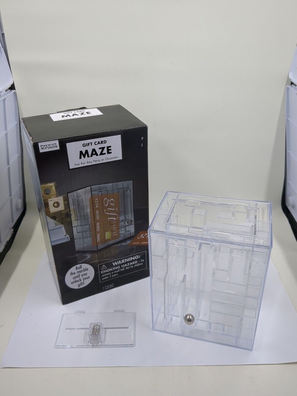 Gift Card Holder Maze Puzzle Brain Teaser Christmas Birthday Gag Gift Prank